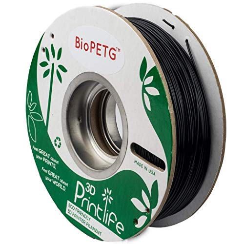 3D Printlife BioPETG: Екологично Чиста конци за 3D-принтер PETG 1,75 мм, цвят бял, точността на размерите