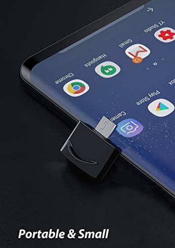 Адаптер Tek Styz C USB за свързване към USB конектора (2 опаковки), който е съвместим с вашия LG V30S + ThinQ за OTG