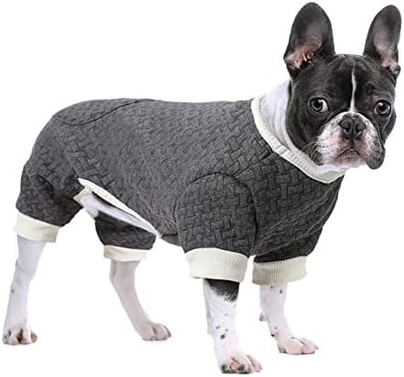 ASENKU Вязаная Пижами за Кучета, топлинна бельо за Кучета, Ластични Панталони, Боди за малки Кученца за Малки Кучета