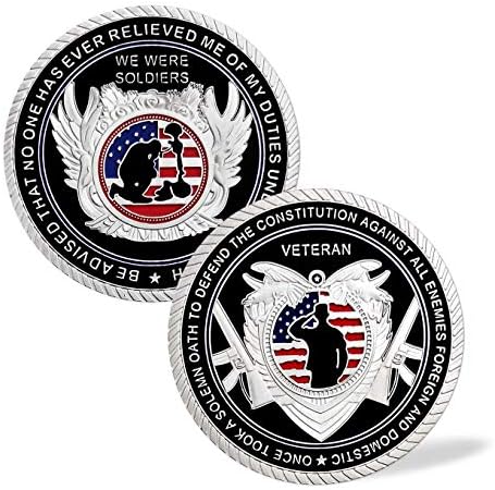 Военна монета на САЩ Veteran Challenge Монети Клетва на войник от армията