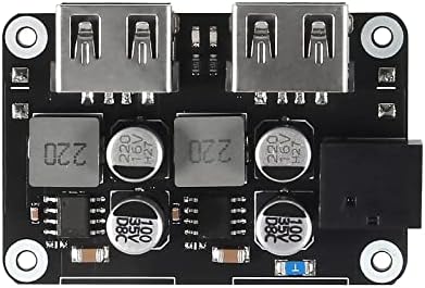 MELIFE 2 елемента от 12 до 5 vdc USB стъпка надолу Конвертор, Dual USB порт Бързо Зарядно Устройство, Съвместим Водоустойчив