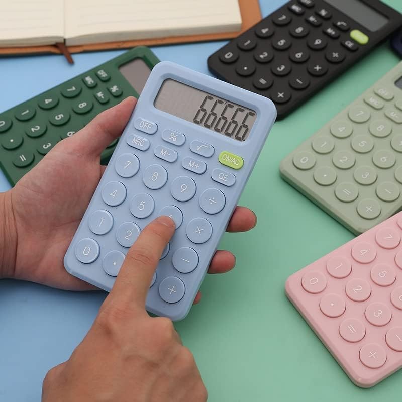 JFGJL 8-цифрен Настолен Мини-калкулатор с Голям бутон на Финансов Инструмент за водене на счетоводство е Подходящ за