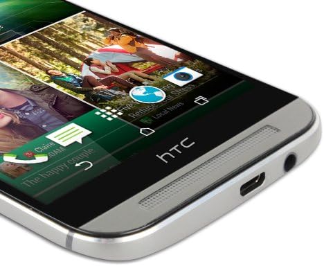 Защитно фолио Skinomi, Съвместима с HTC One M8 Clear TechSkin TPU Anti-Bubble HD Film