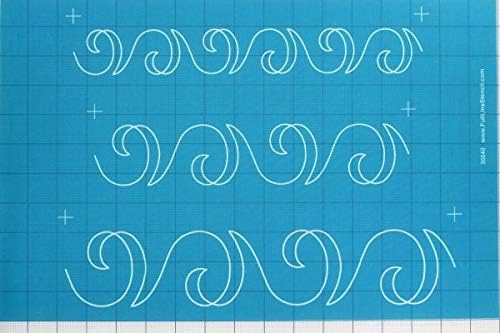 Набор от полнолинейных шаблон - Лесно Border Пакет, Комплект от 3 шаблон: обхватът на бордюри, Кант с swirls, Кант за