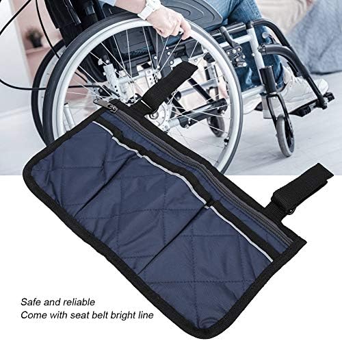 Странична чанта за инвалидни колички, джобове за оръжие, подвесная чанта с голям капацитет, органайзер за съхранение,