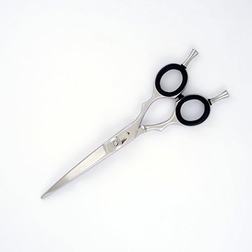Ultra Shears 6 , извити надолу, професионални ножици за грижа за домашни любимци, с две упорами за пръстите