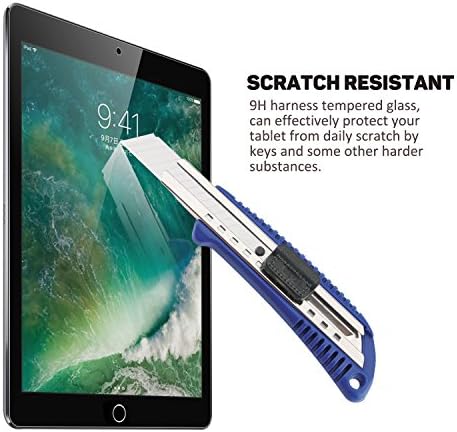 Защитно фолио Sevrok 2-Pack за iPad 6-то поколение/iPad 5-то поколение/ iPad Air 2 /iPad Air (9,7-инчов дисплей), Закалено