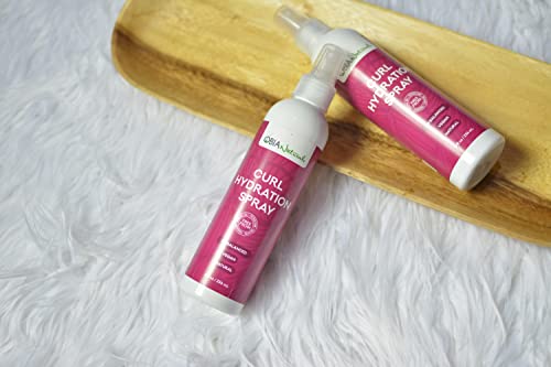 OBIA Naturals Curl Hydration Spray - Освежаващ, Хидратиращ, Подхранващ хидратиращ крем за суха коса и къдрици, 8 грама.