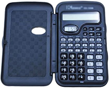 QUUL Преносим Многофункционален Ръчен Научен калкулатор с Часове за студенти Математически колеж (Цвят: E)
