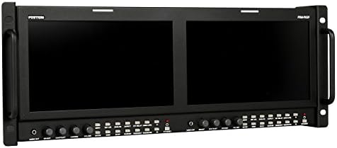 Ikan Двойни 9 3G/HD/SD-SDI и HDMI LCD монитори за монтаж в шкаф с подкрепата на PIP и HDMI-to-SDI (Postium) (PRM-902F)
