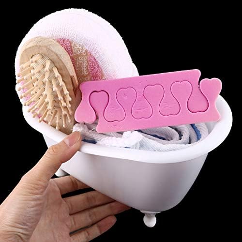 Ruilogod Домашен Инструмент за почистване на душ в Банята, Пластове Чистач, Набор от четки за баня, Различни цветове
