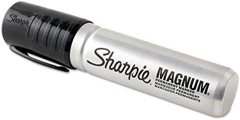 Перманентен маркер SHARPIE 44001Bx Magnum, черен, 12 бр/кутия