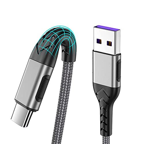 Durcord C USB Кабел, 2 опаковки 10-фута кабел за бързо зареждане, 10-Крак USB кабел Type C Cord за лаптоп Android, 10-Футовое