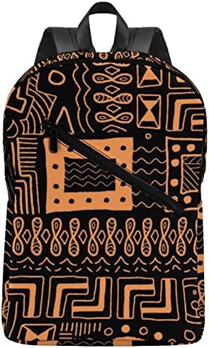 Ацтекский Tribal Art Раница За Пътуване С Принтом, Ежедневни Чанти за Рамо с Отделения за Мъже И Жени, Училищен