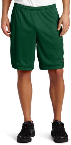 Мъжки къси Панталони Champion от окото на материал, с джобове - Спортни Тъмно зелени - Големи