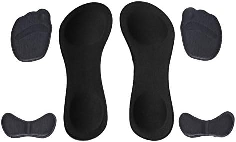 Комплекти за амортизация на обувки HappyStep® 3 в 1: 1 Чифт стелки с висок ток, 1 чифт подложки за краката + 1 чифт подкладок