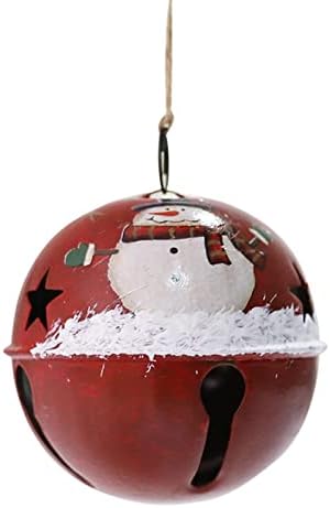 XIOS Коледна украса 2022 Коледна Украса Творчески Кръг Свирки на Дядо коледа, Снежен човек Свирки Малка Окачване Реколта