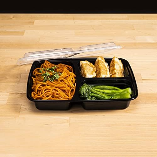 Контейнери за храна TIYA на храна за вкъщи - 48 грама в опаковка от 150 парчета с капаци - Пластмасови кутии за съхранение