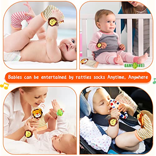 Детски играчки-дрънкалки, за да 0-3-6-9-12 месеца, сензорен подарък за новородено, необходими неща за развитието на мозъка