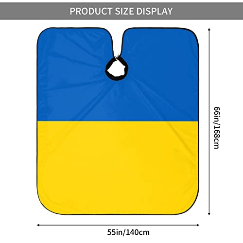 Знаме на Украйна 3d Печат на Професионални Фризьорски салон Наметало За Подстригване Салонная Наметало Фризьорски Престилка