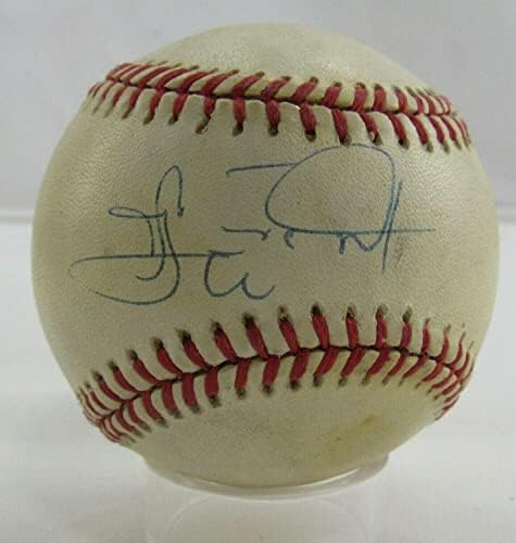 Карл Евърет Подписа Автограф Rawlings Baseball B115 - Бейзболни Топки С Автографи