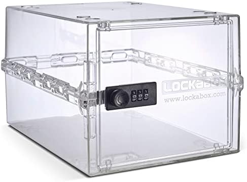 Lockabox One™ Opal White & Crystal Пакет | със Заключващи се Кутии За лекарства