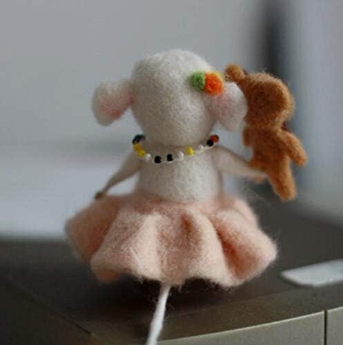 Комплекти за малки войлочных мишки WellieSTR: Прости проекти за производство на очарователните животни от филц с игли