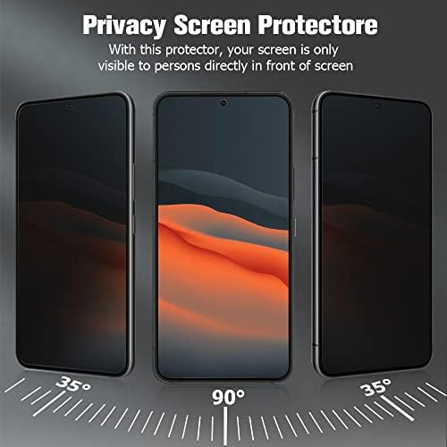 [2 + 2] Защитно фолио за дисплея на Galaxy S23 Plus с диагонал на екрана 6,6 инча и защита на обектива на камерата, сензорна