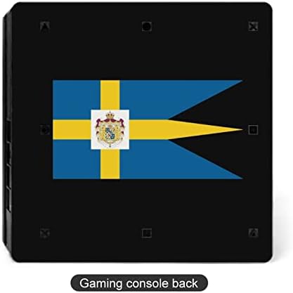 Кралския шведски флаг, PVC залепваща стикер, защитен стикер за кожата, стикер за PS4 Pro/PS4 Slim Controller