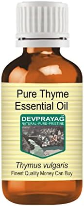 Чисто етерично масло от мащерка Devprayag (Thymus vulgaris) Парна дестилация 15 мл (0,50 грама)