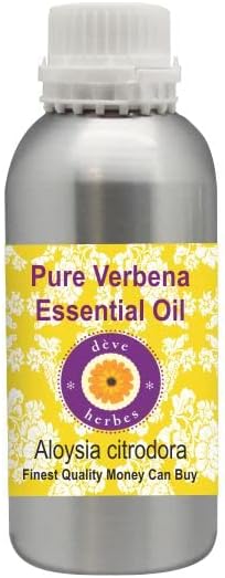 Deve Herbs Чисто етерично масло с (Aloysia citrodora) Парна дестилация 300 мл (10 унции)