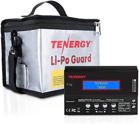 Балансовое зарядно устройство и разрядник Tenergy TB6-B и Липо-чанта за зареждане, Цифрова Зарядно устройство за батерии