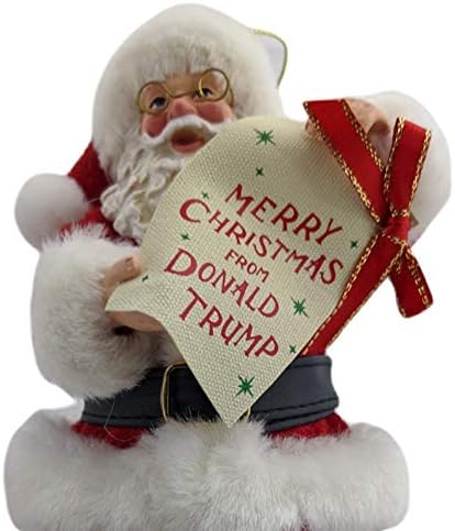Изключителен отдел 56 сънища весела Коледа от Доналд Тръмп Подвесное украса, 6 инча височина, Лимитированная серия