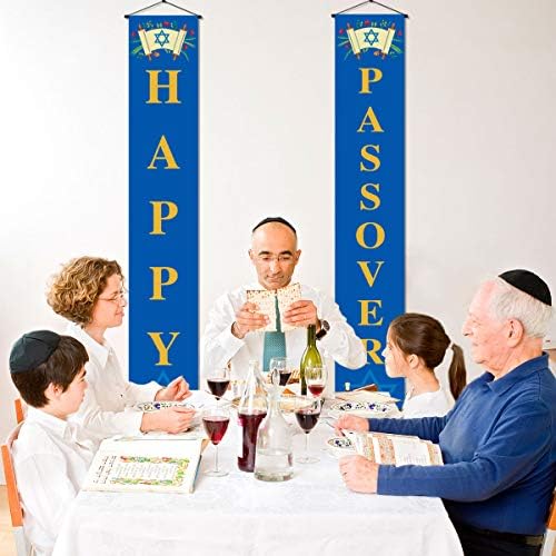 Великденско Украса На Открито Честит Великден Висящ Банер Еврейския Празник Празник на Фестивалния Декор и Аксесоари