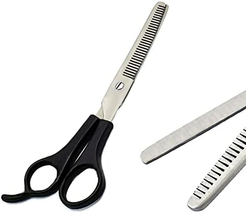 Комплект от 2 теми 6,5 Ножица за подстригване с остър нож и Филировочные ножици за Фризьорски/Салонных Прически, Комплект