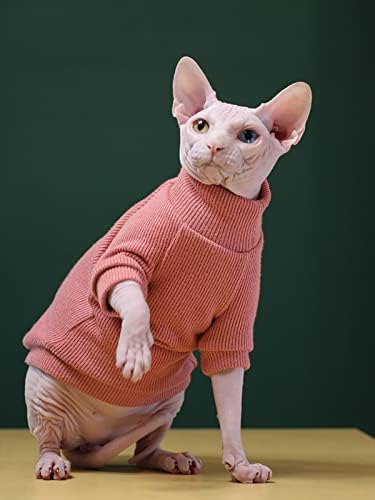 Пуловери за котки, само за котки, Есенно-Зимния Моден Пуловер, Обикновена Меки Пуловери в Рубчик, Поло, Дрехи за домашни