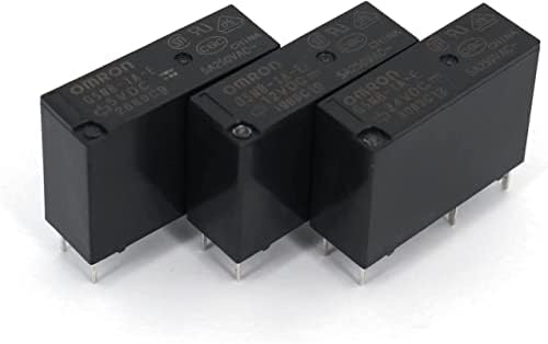 Реле LYKD 10шт G5NB-1A-E DC5V/12V/24V Однополюсное 4Pin SPST Мини реле захранване за монтаж на печатни платки (Размер: