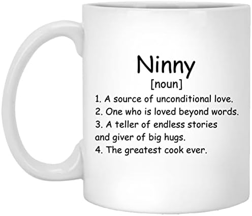 Кафеена чаша GavinsDesigns Ninny Noun - Чаша за Определяне на Ninny - Подарък за Ninny - Подаръци за рожден ден, за Ninny