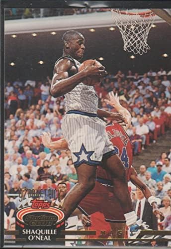 1992-93 Стадион Клуб Баскетбол 247 Карта начинаещ Шакила о ' Нийл RC Орландо Меджик Официалната Търговска картичка НБА