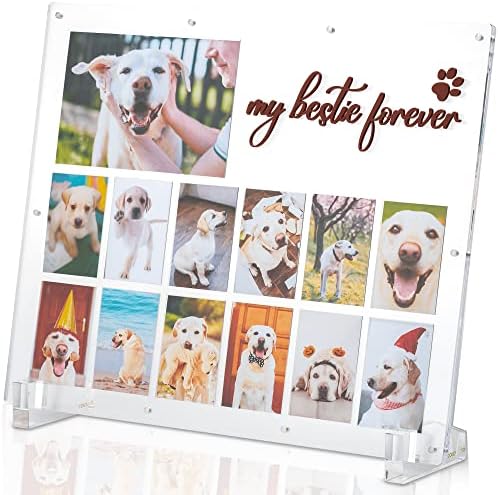 КРАСИВА Фоторамка За снимки на Кучета, Рамка за спомен за домашни любимци, един Незабравим подарък в резултат на Загуба