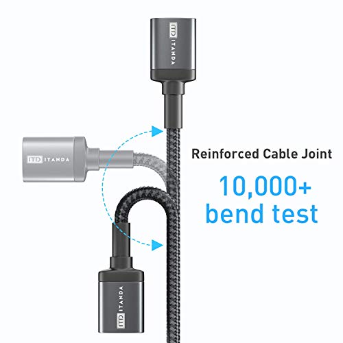ITD ITANDA USB удлинительный кабел 1,5 метра USB 3.0 удължителен кабел тип A за мъже и жени Пренос на данни със скорост