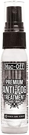 Muc-Off Premium Средство за защита срещу замъгляване, 32 миллилитра - Устойчив, силен спрей против замъгляване - Подходящ