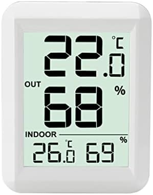 JEUSDF Измерване на температурата и влажността в затворени помещения и на улицата Домакински Суха и Влажна Цифров Дисплей