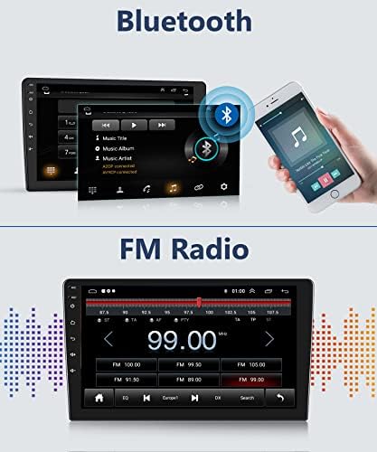 Автомобилно радио на Android за Suzuki Swift 2005-2010, кола стерео система с едно докосване на екрана от 10.1 инча с