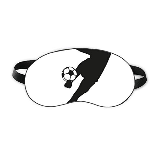 Спорт Футбол Футболен Контур Sleep Eye Shield Мека Нощна Превръзка На Очите Сянка На Кутията