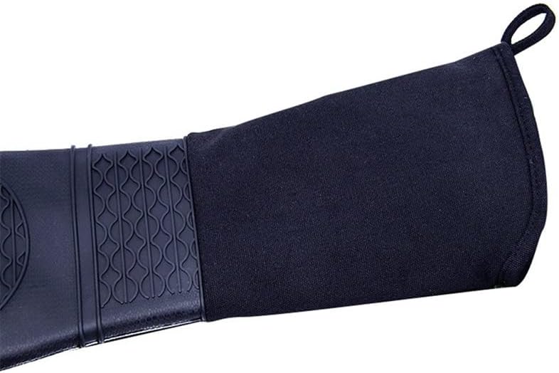 DNATS Сверхдлинные Силиконови ръкавици за фурна, тежкотоварни ръкавици за фурна търговски клас, Топлоустойчиви ръкавици