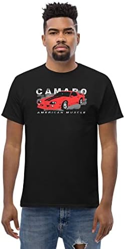Тениска с агресивна Резба 3-то поколение Camaro American Muscle T-Shirt