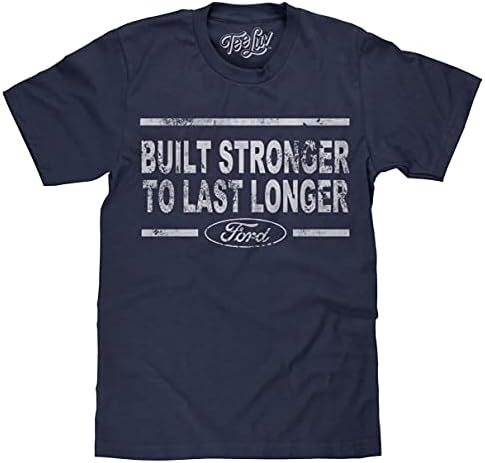 Тениска Luv Built Stronger to Last Longer Ford - Тениска с Потертым логото на Ford