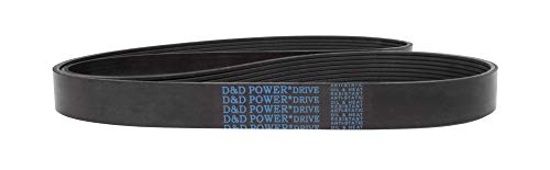 Клиновой колан D&D PowerDrive 90J5 Poly V, 5, Гума