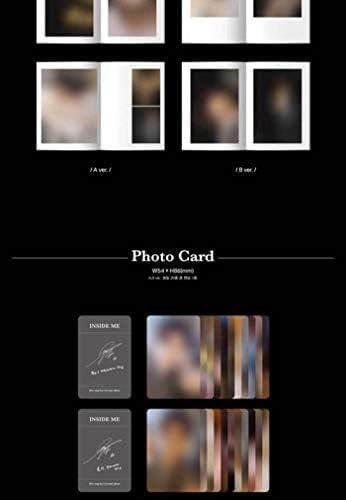 Infinite Kim Sung KYU Inside Me 3-ти Мини-албум на Случайни версия на CD + 84p Книжка + 1p Фотокарточка + Стикер за премахване